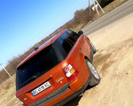 Красный Ленд Ровер Рендж Ровер Спорт, объемом двигателя 4.2 л и пробегом 260 тыс. км за 7000 $, фото 3 на Automoto.ua