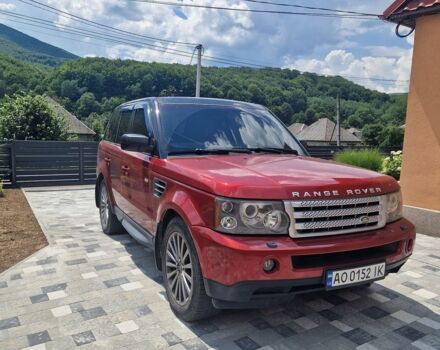 Червоний Ленд Ровер Range Rover Sport, об'ємом двигуна 2.72 л та пробігом 300 тис. км за 9500 $, фото 1 на Automoto.ua