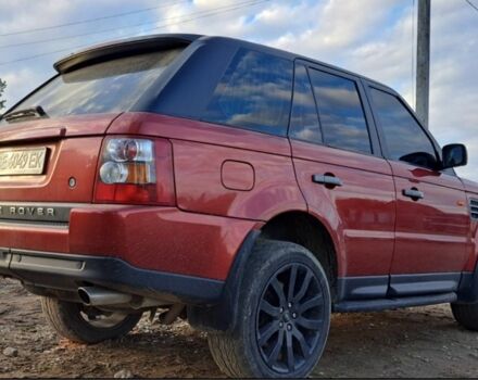 Червоний Ленд Ровер Range Rover Sport, об'ємом двигуна 4.2 л та пробігом 177 тис. км за 8711 $, фото 5 на Automoto.ua