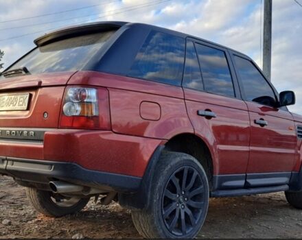 Червоний Ленд Ровер Range Rover Sport, об'ємом двигуна 4.2 л та пробігом 177 тис. км за 6966 $, фото 1 на Automoto.ua