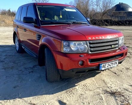Червоний Ленд Ровер Range Rover Sport, об'ємом двигуна 2.7 л та пробігом 136 тис. км за 10500 $, фото 1 на Automoto.ua