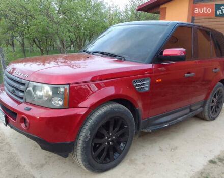 Красный Ленд Ровер Рендж Ровер Спорт, объемом двигателя 4.2 л и пробегом 179 тыс. км за 9515 $, фото 4 на Automoto.ua