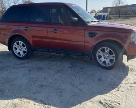 Червоний Ленд Ровер Range Rover Sport, об'ємом двигуна 2.7 л та пробігом 136 тис. км за 10500 $, фото 3 на Automoto.ua