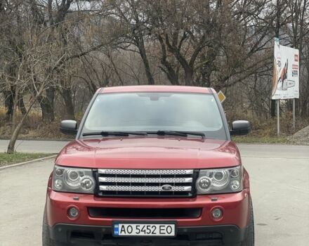 Красный Ленд Ровер Рендж Ровер Спорт, объемом двигателя 4.2 л и пробегом 1 тыс. км за 7000 $, фото 2 на Automoto.ua