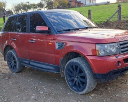 Червоний Ленд Ровер Range Rover Sport, об'ємом двигуна 4.2 л та пробігом 177 тис. км за 8711 $, фото 3 на Automoto.ua