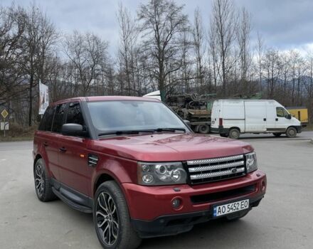 Красный Ленд Ровер Рендж Ровер Спорт, объемом двигателя 4.2 л и пробегом 1 тыс. км за 7000 $, фото 1 на Automoto.ua