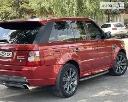 Червоний Ленд Ровер Range Rover Sport, об'ємом двигуна 4.2 л та пробігом 186 тис. км за 12900 $, фото 21 на Automoto.ua