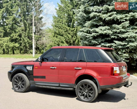 Червоний Ленд Ровер Range Rover Sport, об'ємом двигуна 4.19 л та пробігом 245 тис. км за 6900 $, фото 42 на Automoto.ua