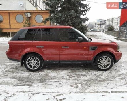 Красный Ленд Ровер Рендж Ровер Спорт, объемом двигателя 4.2 л и пробегом 175 тыс. км за 12200 $, фото 8 на Automoto.ua