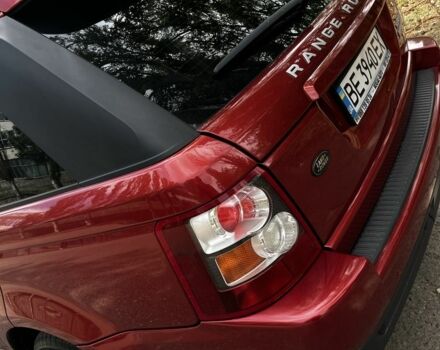 Червоний Ленд Ровер Range Rover Sport, об'ємом двигуна 4.2 л та пробігом 228 тис. км за 9165 $, фото 3 на Automoto.ua