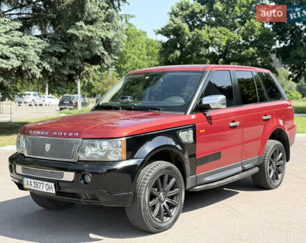 Червоний Ленд Ровер Range Rover Sport, об'ємом двигуна 4.19 л та пробігом 245 тис. км за 6900 $, фото 3 на Automoto.ua