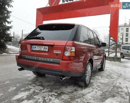 Красный Ленд Ровер Рендж Ровер Спорт, объемом двигателя 4.2 л и пробегом 175 тыс. км за 12200 $, фото 10 на Automoto.ua