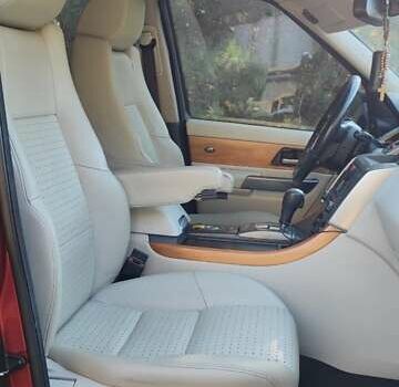 Красный Ленд Ровер Рендж Ровер Спорт, объемом двигателя 4.2 л и пробегом 220 тыс. км за 9500 $, фото 5 на Automoto.ua