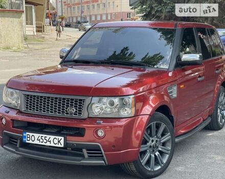 Червоний Ленд Ровер Range Rover Sport, об'ємом двигуна 4.2 л та пробігом 186 тис. км за 12900 $, фото 26 на Automoto.ua