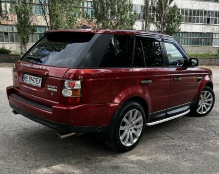 Червоний Ленд Ровер Range Rover Sport, об'ємом двигуна 4.2 л та пробігом 228 тис. км за 9165 $, фото 4 на Automoto.ua