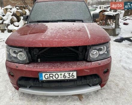 Червоний Ленд Ровер Range Rover Sport, об'ємом двигуна 4.4 л та пробігом 300 тис. км за 3750 $, фото 1 на Automoto.ua