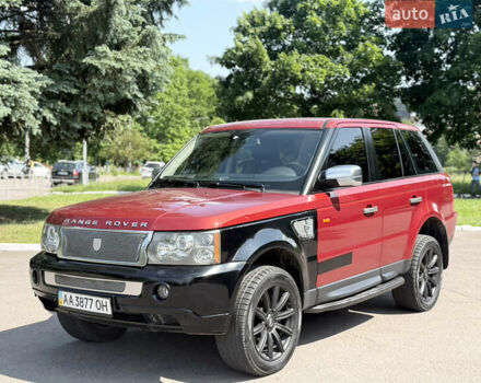 Червоний Ленд Ровер Range Rover Sport, об'ємом двигуна 4.19 л та пробігом 245 тис. км за 6900 $, фото 2 на Automoto.ua