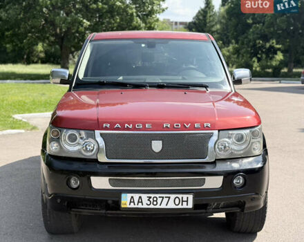 Червоний Ленд Ровер Range Rover Sport, об'ємом двигуна 4.19 л та пробігом 245 тис. км за 6900 $, фото 15 на Automoto.ua