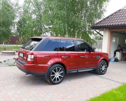 Красный Ленд Ровер Рендж Ровер Спорт, объемом двигателя 4.2 л и пробегом 175 тыс. км за 12200 $, фото 2 на Automoto.ua