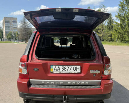 Червоний Ленд Ровер Range Rover Sport, об'ємом двигуна 4.19 л та пробігом 245 тис. км за 6900 $, фото 49 на Automoto.ua