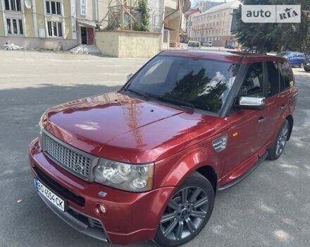 Червоний Ленд Ровер Range Rover Sport, об'ємом двигуна 4.2 л та пробігом 186 тис. км за 12900 $, фото 11 на Automoto.ua