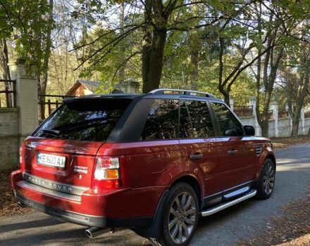 Червоний Ленд Ровер Range Rover Sport, об'ємом двигуна 4.2 л та пробігом 156 тис. км за 12500 $, фото 8 на Automoto.ua