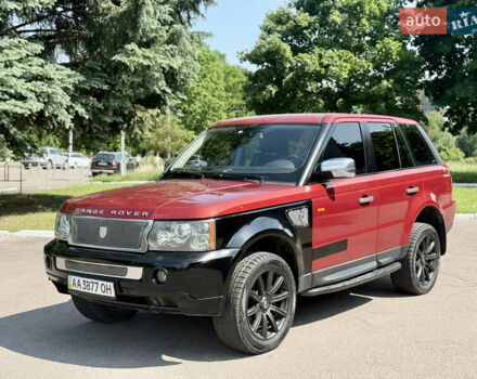Червоний Ленд Ровер Range Rover Sport, об'ємом двигуна 4.19 л та пробігом 245 тис. км за 6900 $, фото 4 на Automoto.ua