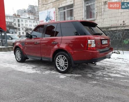 Красный Ленд Ровер Рендж Ровер Спорт, объемом двигателя 4.2 л и пробегом 175 тыс. км за 12200 $, фото 7 на Automoto.ua
