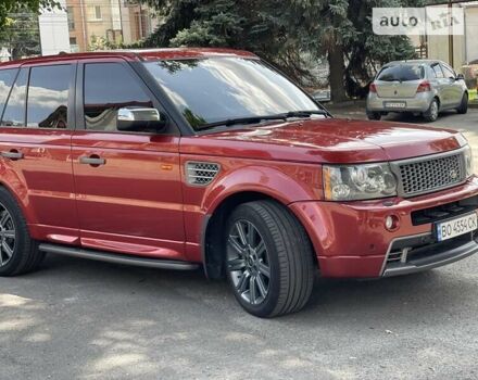 Червоний Ленд Ровер Range Rover Sport, об'ємом двигуна 4.2 л та пробігом 186 тис. км за 12900 $, фото 23 на Automoto.ua