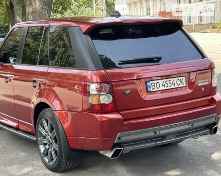 Червоний Ленд Ровер Range Rover Sport, об'ємом двигуна 4.2 л та пробігом 186 тис. км за 12900 $, фото 17 на Automoto.ua