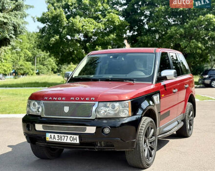 Червоний Ленд Ровер Range Rover Sport, об'ємом двигуна 4.19 л та пробігом 245 тис. км за 6900 $, фото 12 на Automoto.ua