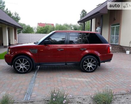 Красный Ленд Ровер Рендж Ровер Спорт, объемом двигателя 4.2 л и пробегом 175 тыс. км за 12200 $, фото 3 на Automoto.ua