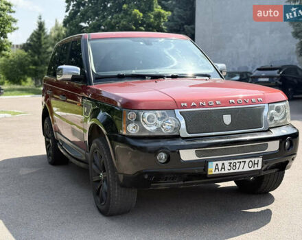 Червоний Ленд Ровер Range Rover Sport, об'ємом двигуна 4.19 л та пробігом 245 тис. км за 6900 $, фото 9 на Automoto.ua