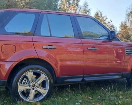 Красный Ленд Ровер Рендж Ровер Спорт, объемом двигателя 4.2 л и пробегом 220 тыс. км за 9500 $, фото 3 на Automoto.ua