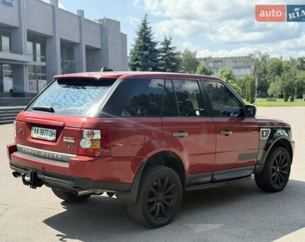 Червоний Ленд Ровер Range Rover Sport, об'ємом двигуна 4.19 л та пробігом 245 тис. км за 6900 $, фото 31 на Automoto.ua