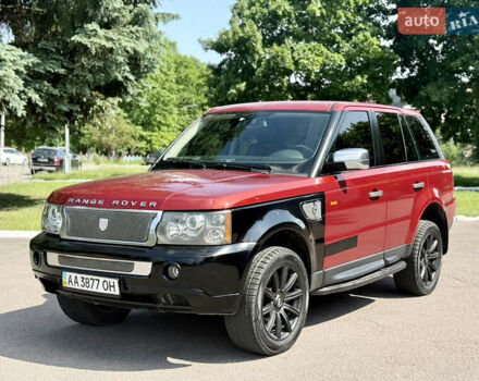 Червоний Ленд Ровер Range Rover Sport, об'ємом двигуна 4.19 л та пробігом 245 тис. км за 6900 $, фото 11 на Automoto.ua