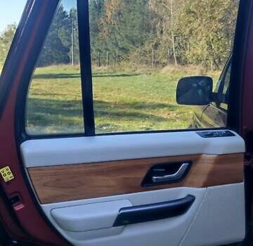 Красный Ленд Ровер Рендж Ровер Спорт, объемом двигателя 4.2 л и пробегом 220 тыс. км за 9500 $, фото 2 на Automoto.ua