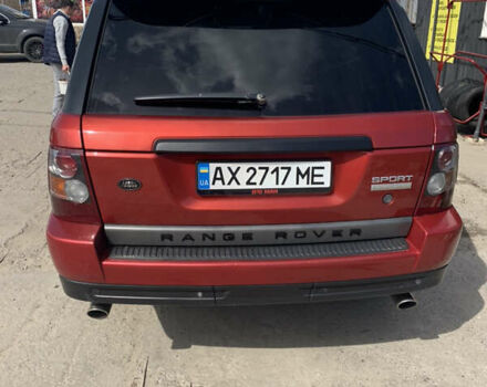 Червоний Ленд Ровер Range Rover Sport, об'ємом двигуна 4.2 л та пробігом 161 тис. км за 11000 $, фото 10 на Automoto.ua