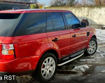 Червоний Ленд Ровер Range Rover Sport, об'ємом двигуна 4.2 л та пробігом 263 тис. км за 10000 $, фото 4 на Automoto.ua