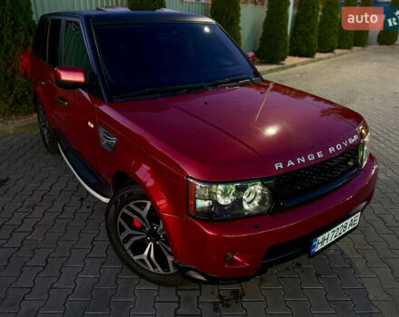 Красный Ленд Ровер Рендж Ровер Спорт, объемом двигателя 5 л и пробегом 165 тыс. км за 11500 $, фото 13 на Automoto.ua
