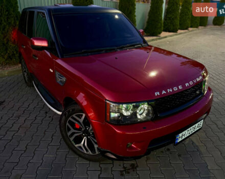 Червоний Ленд Ровер Range Rover Sport, об'ємом двигуна 5 л та пробігом 165 тис. км за 9999 $, фото 13 на Automoto.ua