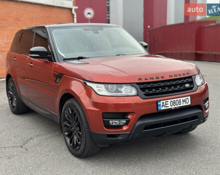 Червоний Ленд Ровер Range Rover Sport, об'ємом двигуна 3 л та пробігом 242 тис. км за 22500 $, фото 2 на Automoto.ua