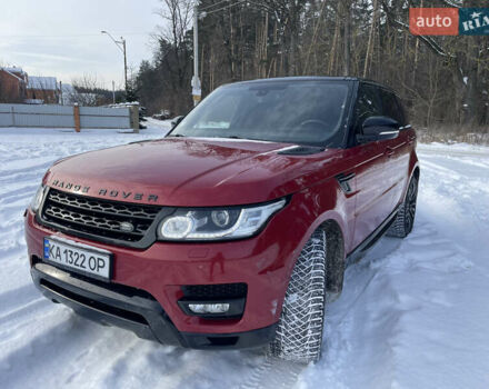 Червоний Ленд Ровер Range Rover Sport, об'ємом двигуна 5 л та пробігом 191 тис. км за 23500 $, фото 3 на Automoto.ua