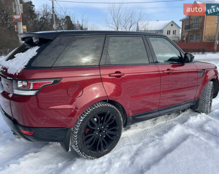 Червоний Ленд Ровер Range Rover Sport, об'ємом двигуна 5 л та пробігом 191 тис. км за 23500 $, фото 13 на Automoto.ua