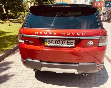 Червоний Ленд Ровер Range Rover Sport, об'ємом двигуна 2.99 л та пробігом 360 тис. км за 21500 $, фото 2 на Automoto.ua