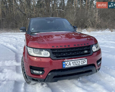 Червоний Ленд Ровер Range Rover Sport, об'ємом двигуна 5 л та пробігом 191 тис. км за 23500 $, фото 2 на Automoto.ua