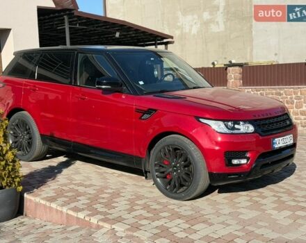 Червоний Ленд Ровер Range Rover Sport, об'ємом двигуна 5 л та пробігом 193 тис. км за 27000 $, фото 3 на Automoto.ua
