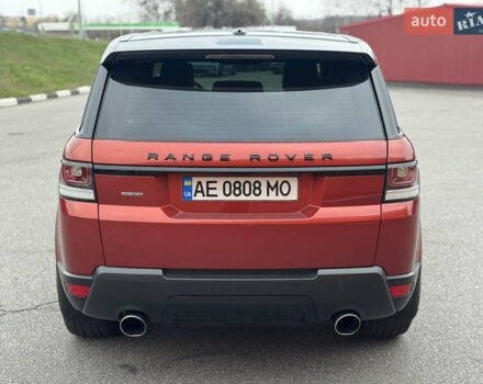 Червоний Ленд Ровер Range Rover Sport, об'ємом двигуна 3 л та пробігом 242 тис. км за 20500 $, фото 5 на Automoto.ua