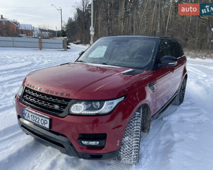 Червоний Ленд Ровер Range Rover Sport, об'ємом двигуна 5 л та пробігом 191 тис. км за 23500 $, фото 4 на Automoto.ua
