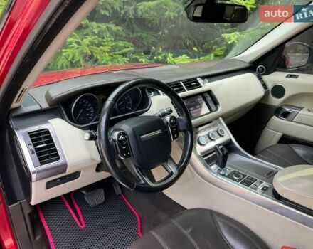 Червоний Ленд Ровер Range Rover Sport, об'ємом двигуна 3 л та пробігом 183 тис. км за 19999 $, фото 11 на Automoto.ua